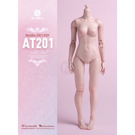 1/6 Scale Girls Body AT201 Fair (pale) Version (bledá verzia)